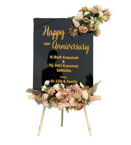 Papan Bunga Akrilik Rantau Alai